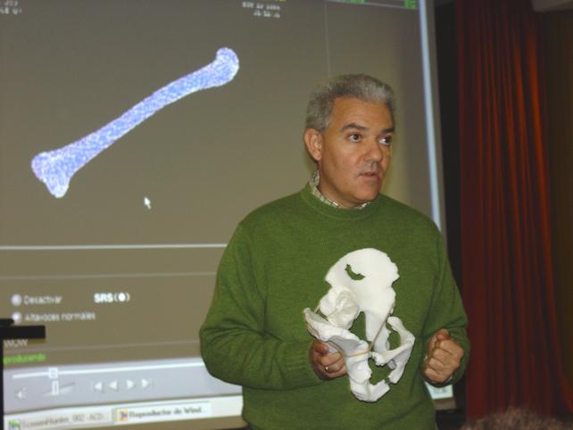 José Miguel Carretero, paleontólogo de la Universidad de Burgos.|dicyt